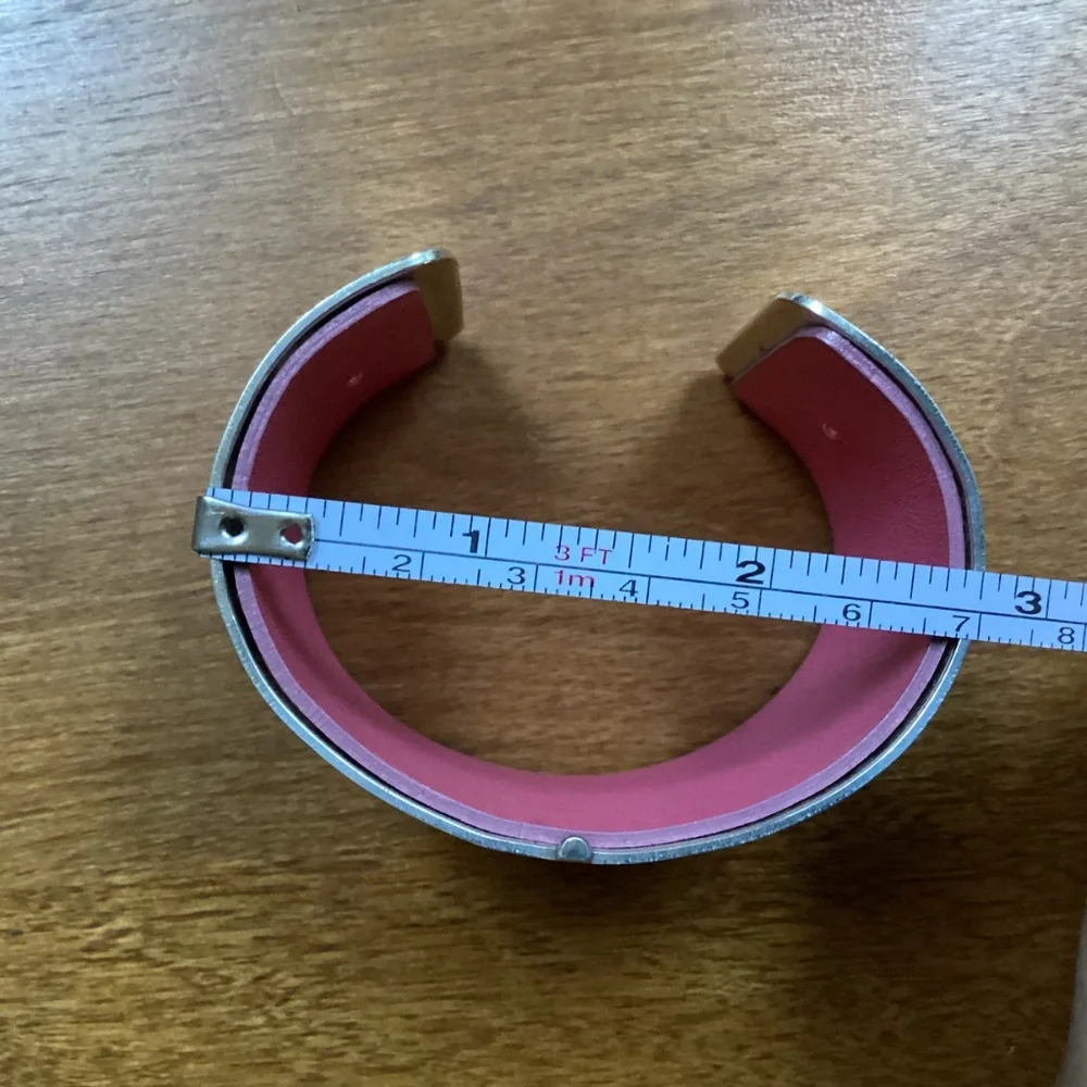 Brighton Silver-tone Bangle Bracelet Weighs 51 g